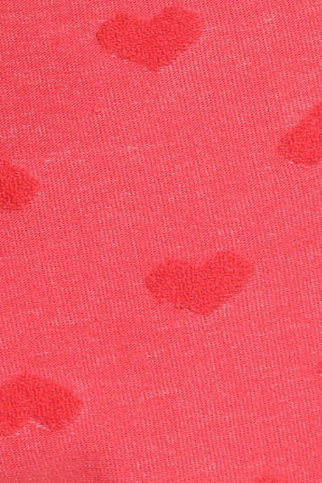 Zivame 2 Mile Fashion Sweetheart Diaries Knit Cotton Shorts Set - Rose of Sharon — image 8